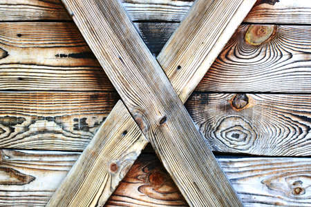 dark wood with cross backgroundの写真素材