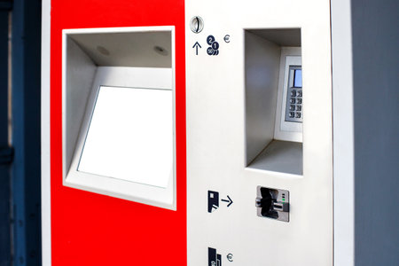 station ticket vending machine