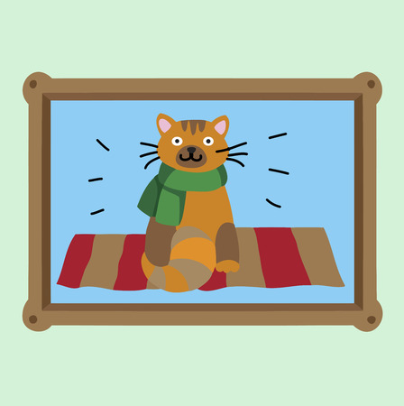 cat pictureのイラスト素材