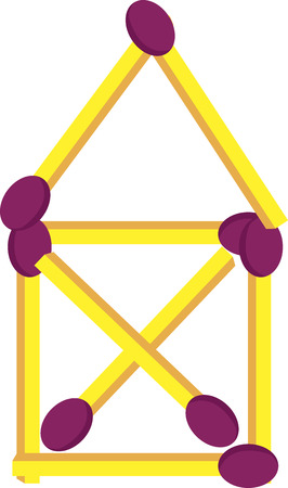 match houseのイラスト素材