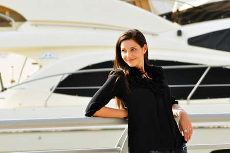 Beautiful smiling womanの写真素材