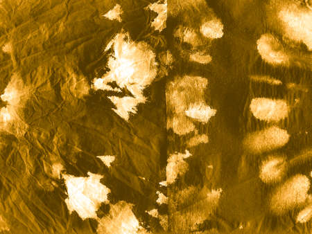Sepia Dirty Modern Artwork. Cream Color Ink Illustration. Grungy Color Background. Vintage Tie Dye...