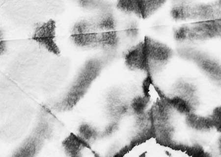 Black And White Abstract Art. Geometric Grayscale Abstract Art. Monochrome Background. Aquarelle...