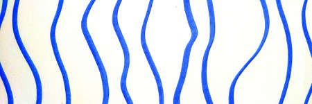 Bright Stripes. Oil Brush Stroke. Aquarelle Background. Hand Drawn Dirty Art. On White Background....