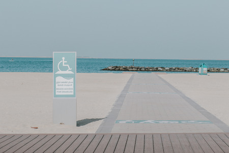 Road to the beachの写真素材