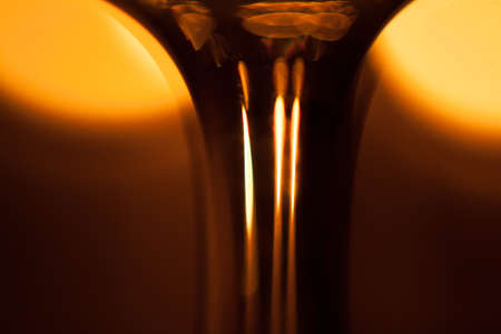 Overlay light effect for photo and mockups. Colored Film Burn Light Photo Overlay, Using Screen Mode, Abstract Background, Rainbow Lens Leaks Prism Colors, Trend Design, Creative Defocused Effectの写真素材