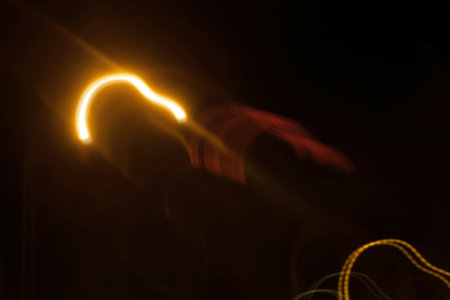 Overlay light effect for photo and mockups. Colored Film Burn Light Photo Overlay, Using Screen...