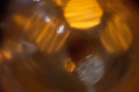 Overlay light effect for photo and mockups. Colored Film Burn Light Photo Overlay, Using Screen Mode, Abstract Background, Rainbow Lens Leaks Prism Colors, Trend Design, Creative Defocused Effectの写真素材