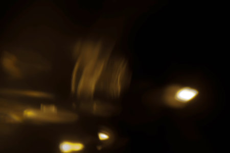 Overlay light effect for photo and mockups. Colored Film Burn Light Photo Overlay, Using Screen Mode, Abstract Background, Rainbow Lens Leaks Prism Colors, Trend Design, Creative Defocused Effectの写真素材