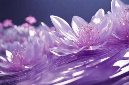 Beautiful purple chrysanthemum flower, close-upの素材