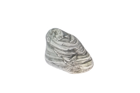 Grey stone with stripes