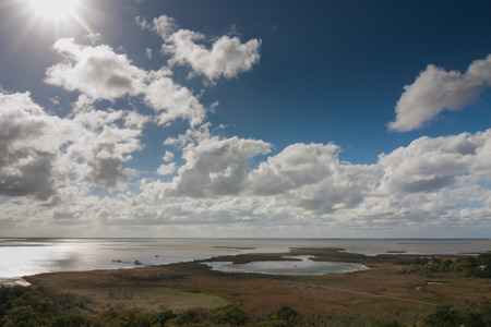 Outer Banks Landscape, North Carolina, USAの写真素材