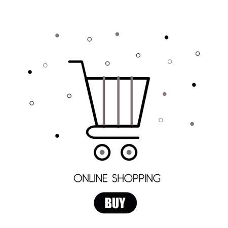 Online shopping concept.Vector illustration. Online deliveryのイラスト素材