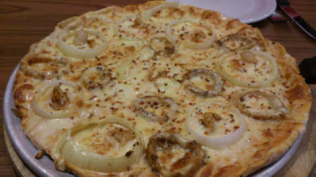 Seafood pizza の素材