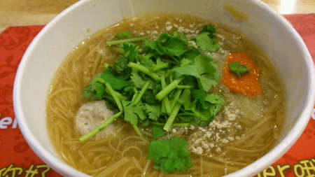 Taiwan style Mee sua の素材