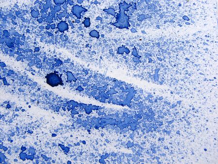 Aegean Blue Watercolor Abstract 1の写真素材