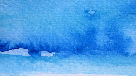 Beautiful Blue Watercolor Background 3の写真素材