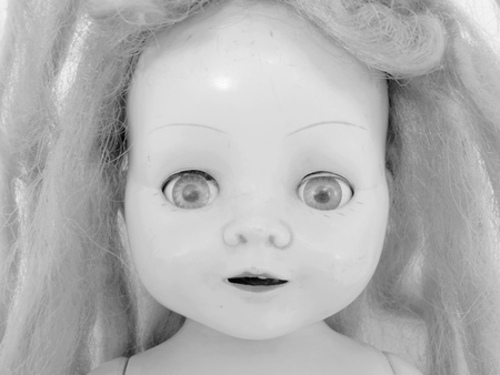 Antique Doll Face 1の写真素材
