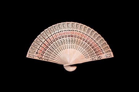 Wooden Fanの写真素材