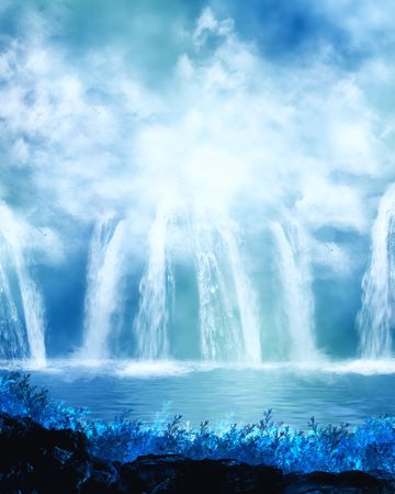 Ocean Backgroundの写真素材