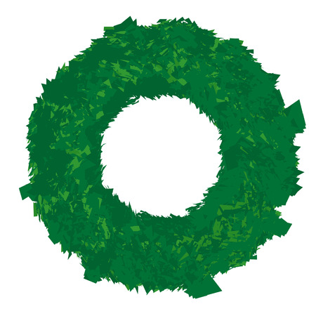 Green Wreath の写真素材
