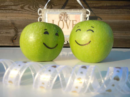 apple s loveの写真素材