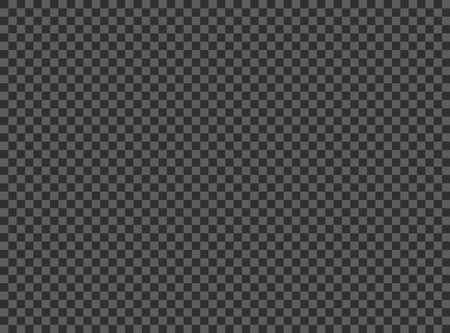 Seamless loopable abstract Transparent background. Transparent mesh. Checker chess board square grid vector illustrations, grid style transparent fake PNG background effect.のイラスト素材
