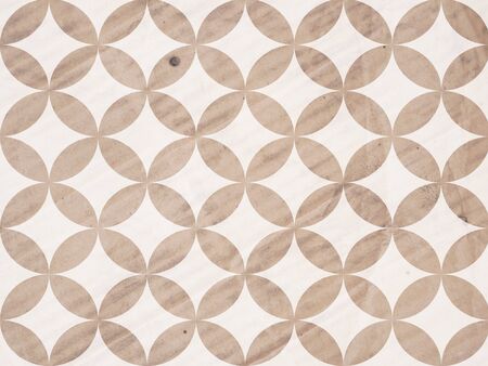 Old paper in vintage style. Geometric pattern.