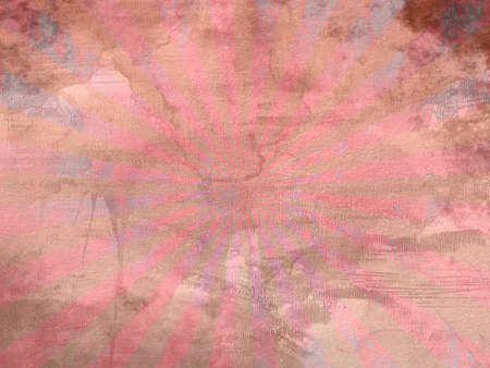 Old paper with starburst motif. Pastel color background in retro style. Best for poster or overlay.