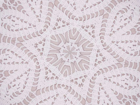 3D illustration inspired by folk napkins. Geometric pattern for wedding designs and romantic...
