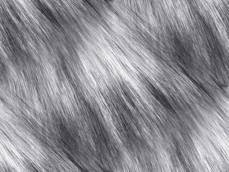 Gray fur texture. seamless background.