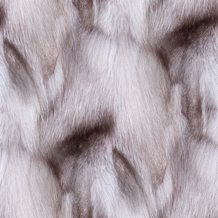 Seamless texture, winter background. Chinchillas or fox fur.