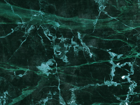 Green abstract marble with natural veins. Luxury background.の写真素材