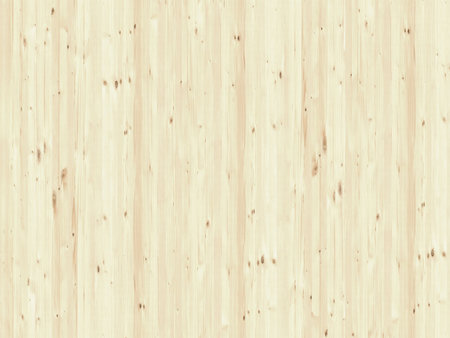 White wood planks arranged in a textured pattern, emphasizing the clean lines and natural beauty of the wood grain.の写真素材