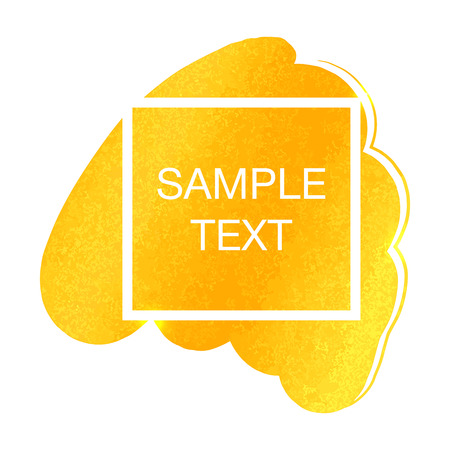 Golg foil vector template for cards. Background brush stroke, festive invitations, posters, cards templateのイラスト素材