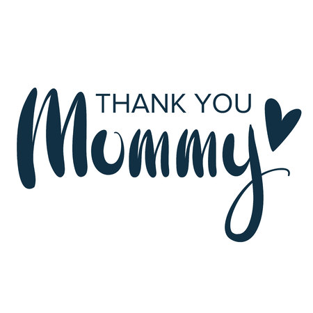 Happy mother's day. Greeting lettering phrase in frame for greeting card.のイラスト素材