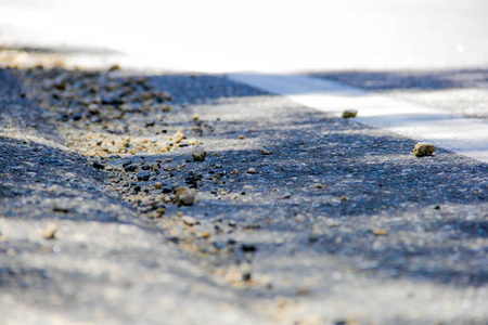 side of roadの写真素材