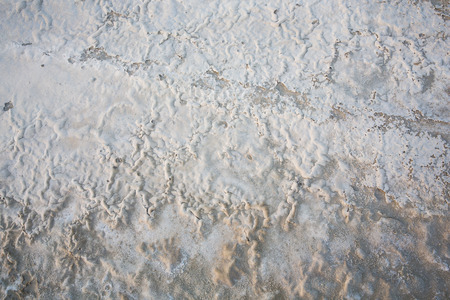 sand formations in a desert near Abu Dhabi, UAEの写真素材