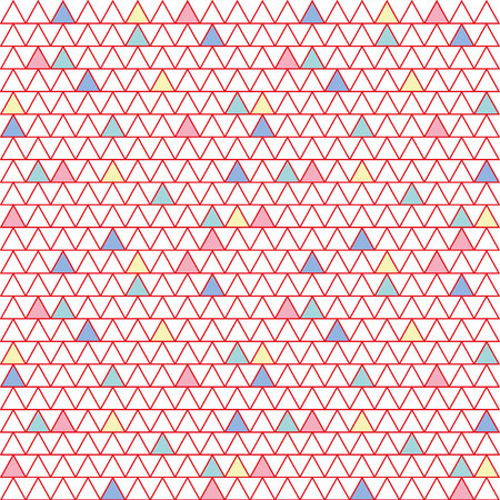 Vector geometric pattern with triangles