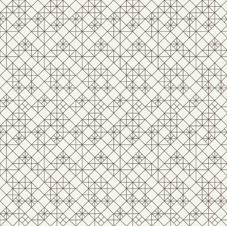 Vector seamless pattern. Modern stylish texture. Repeating geometric background with rhombus.のイラスト素材