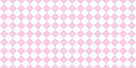 White and pink seamless repeat pattern background. Vector squares.Geometric pattern.のイラスト素材