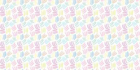 Abstract brush strokes, pastel seamless repeat pattern background, vector wallpaper.