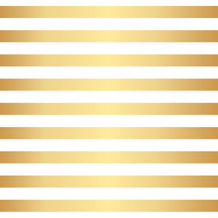 Vector pattern, gold geometric repeat pattern vector, endless repeating tile, golden wallpaper. White and gold stripe pattern.のイラスト素材