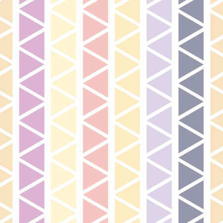 Triangle geometric vector pattern, background with triangles, seamless abstract repeat pattern wallpaper. Stripe pattern.のイラスト素材
