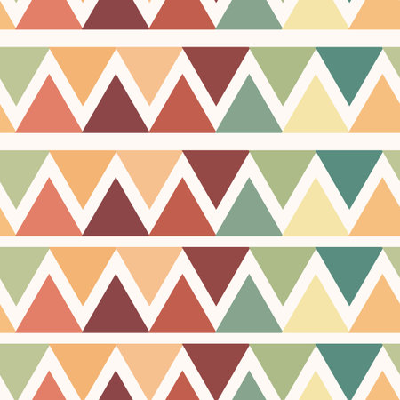 Triangle geometric vector pattern, background with triangles, seamless abstract repeat pattern...