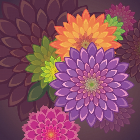 flower backgroundのイラスト素材