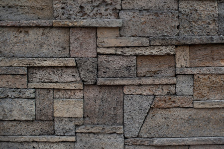 wall texture of the brick limestone