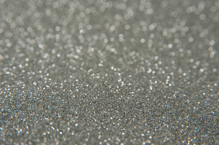 Silver glitter background の写真素材