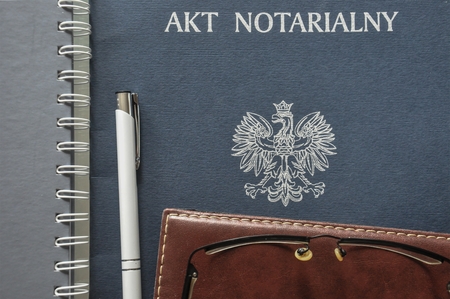 Notarial act ready to be signedの写真素材