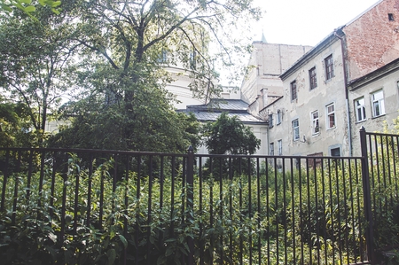 not so commonly visited part of old townの写真素材